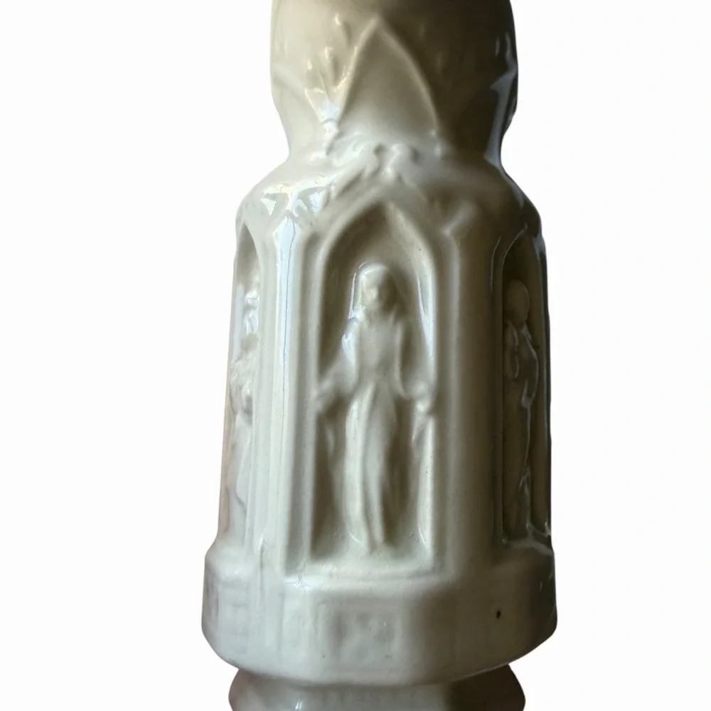 Vintage LEGO Japan #3354 Apostle Pitcher Salt Pepper Shakers Gothic White